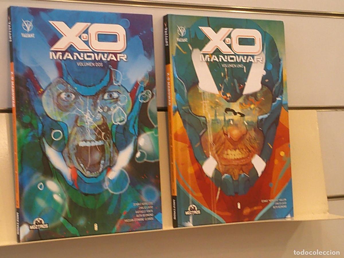 C&oacute;mics: X-O MANOWAR COMPLETA 2 TOMOS TAPA DURA VALIANT - MOZTROS OFERTA