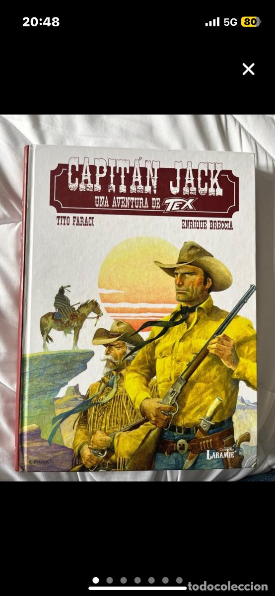 C&oacute;mics: C&Oacute;MIC TEX, CAPIT&Aacute;N JACK. COLECCI&Oacute;N LARAMIE. Buen estado &bull; TITO FARACI/ ENRIQUE BRECCIA &bull; Nuevo Nueve