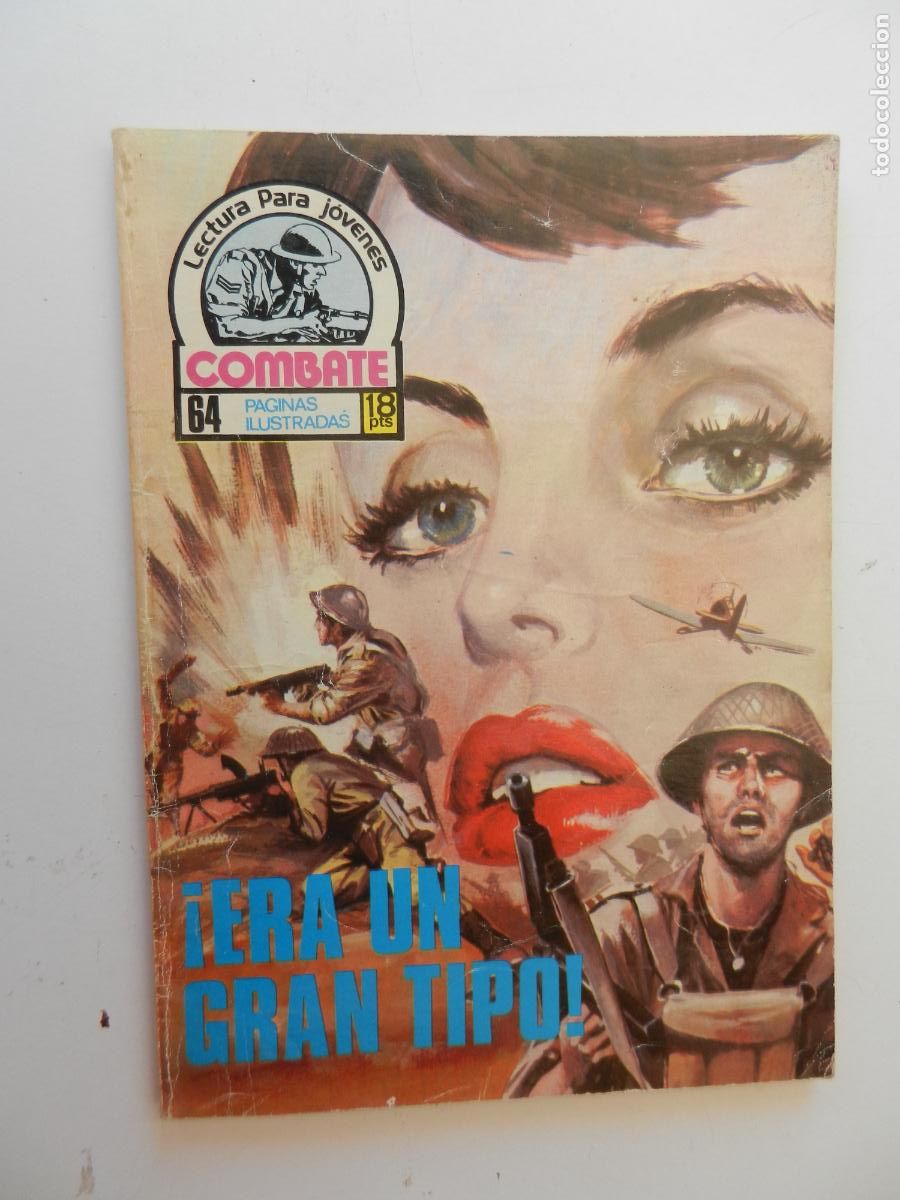 C&oacute;mics: COMBATE - LECTURA PARA JOVENES - &iexcl;ERA UN GRAN TIPO! - PRODUCCIONES EDITORIALES 1977.