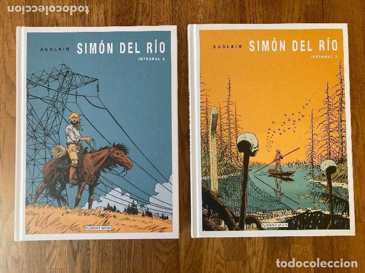 C&oacute;mics: SIMON DEL RIO COMPLETA INTEGRALES 1 Y 2 (AUCLAIR) PONENT MON - CARTONE - IMPECABLE