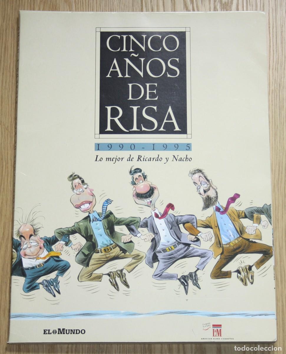 C&oacute;mics: LO MEJOR DE RICARDO Y NACHO 1990-1995 Carpeta Colecci&oacute;n 25 L&aacute;minas El Mundo Humor Vi&ntilde;eta Ilustracion