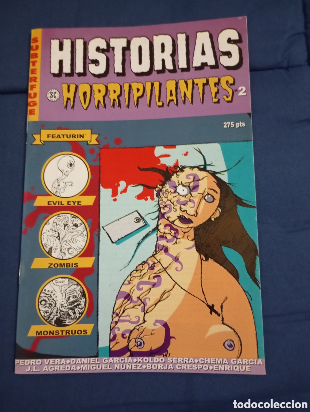 C&oacute;mics: HISTORIAS HORRIPILANTES N&ordm; 2 - SUBTERFUGE