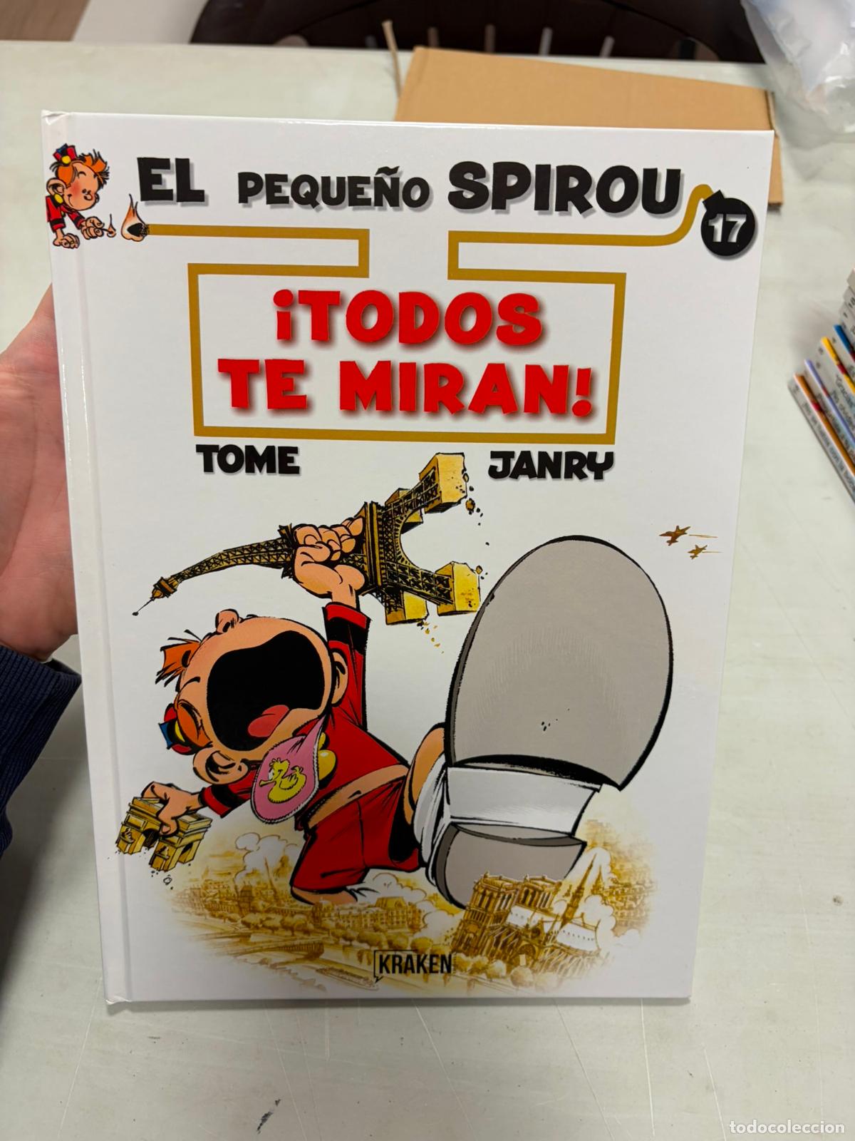 C&oacute;mics: EL PEQUE&Ntilde;O SPIROU N&ordm; 17 - &iexcl; TODOS TE MIRAN ! - KRAKEN 2018, NUEVO,