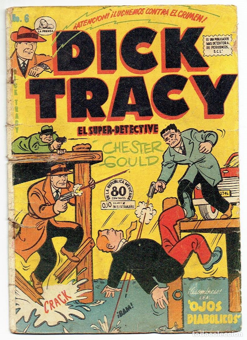 C&oacute;mics: DICK TRACY # 6 DE ENERO DE 1952 LA PRENSA MEXICO - Foto 1