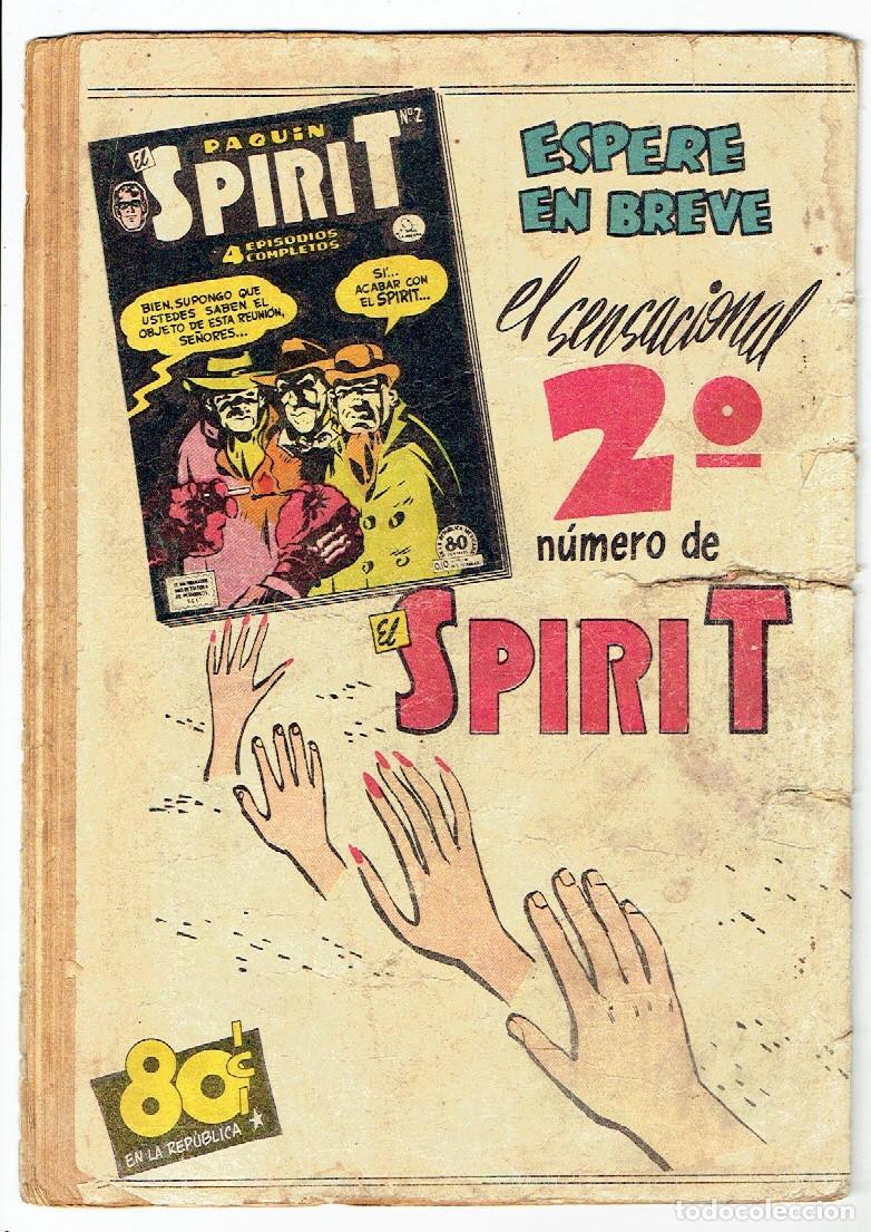 C&oacute;mics: DICK TRACY # 6 DE ENERO DE 1952 LA PRENSA MEXICO - Foto 2