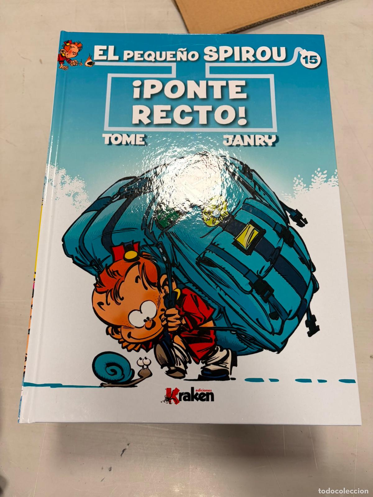 C&oacute;mics: EL PEQUE&Ntilde;O SPIROU N&ordm; 15 - &iexcl;PONTE RECTO! - TOME & JANRY - KRAKEN - TAPA DURA - NUEVO