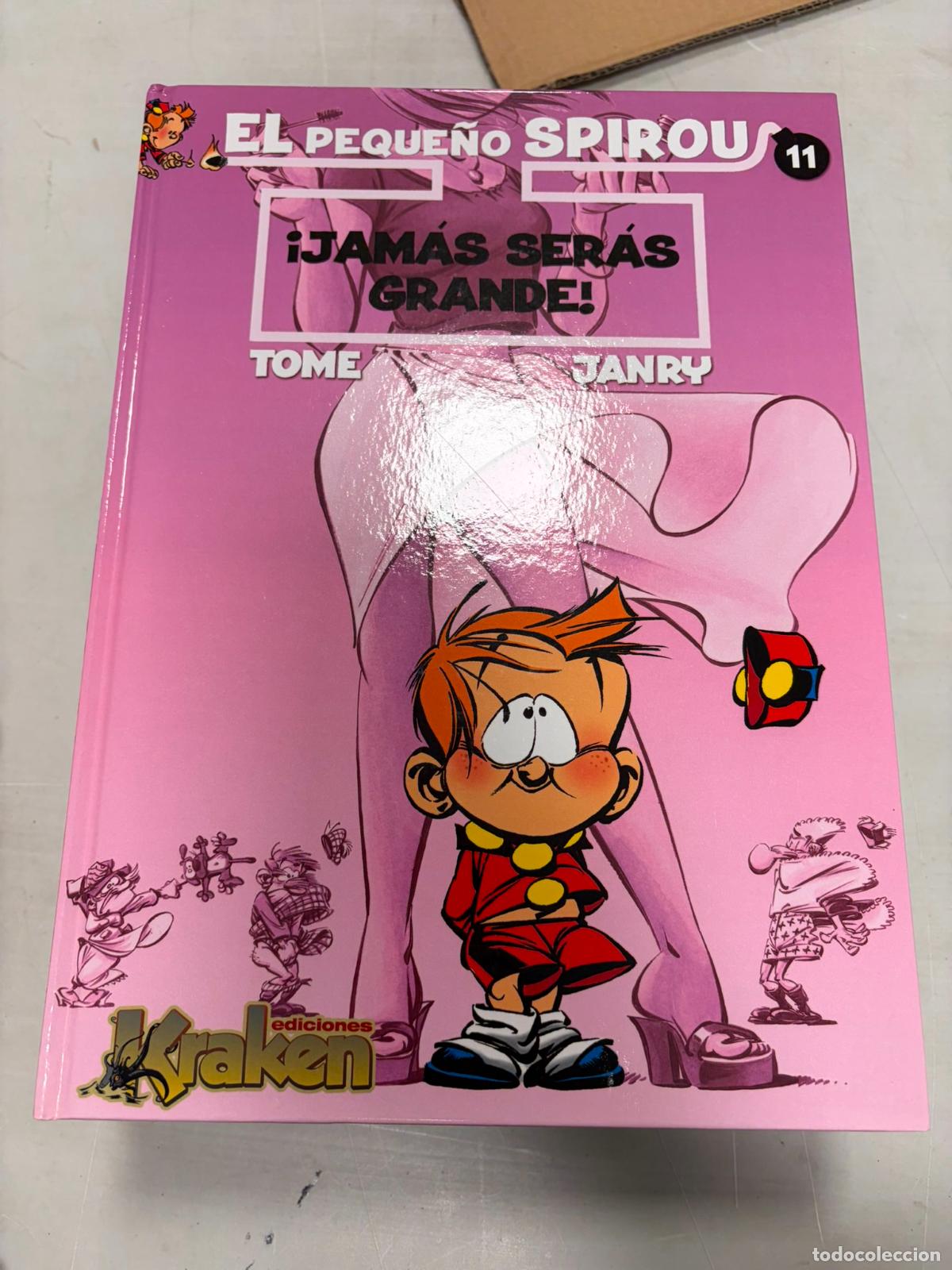C&oacute;mics: EL PEQUE&Ntilde;O SPIROU N&ordm; 11 - &iexcl;JAMAS SERAS GRANDE! - TOME & JANRY - KRAKEN - TAPA DURA