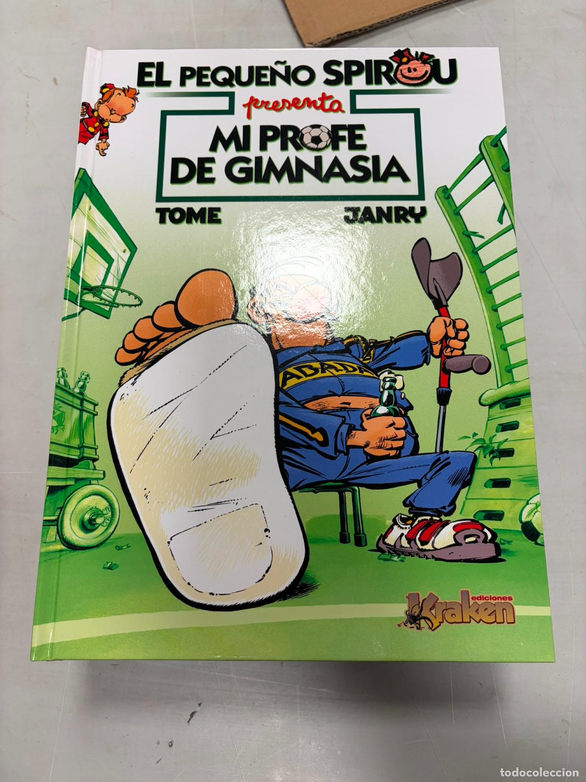 C&oacute;mics: MI PROFE DE GIMNASIA - EL PEQUE&Ntilde;O SPIROU PRESENTA - TOME & JANRY - KRAKEN - TAPA DURA