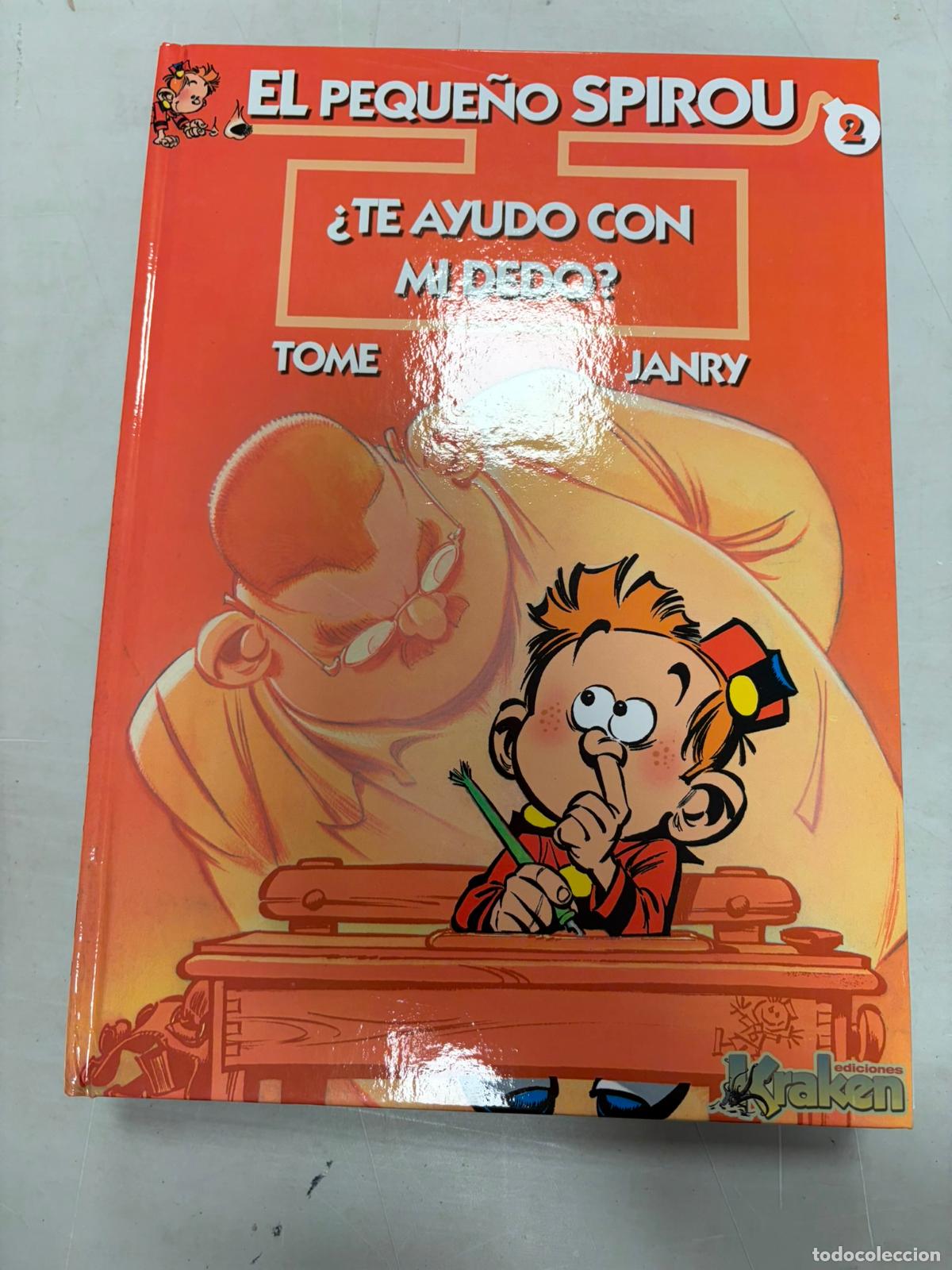 C&oacute;mics: EL PEQUE&Ntilde;O SPIROU N&ordm; 2 - &iquest;TE AYUDO CON MI DEDO? - KRAKEN - TAPA DURA - NUEVO