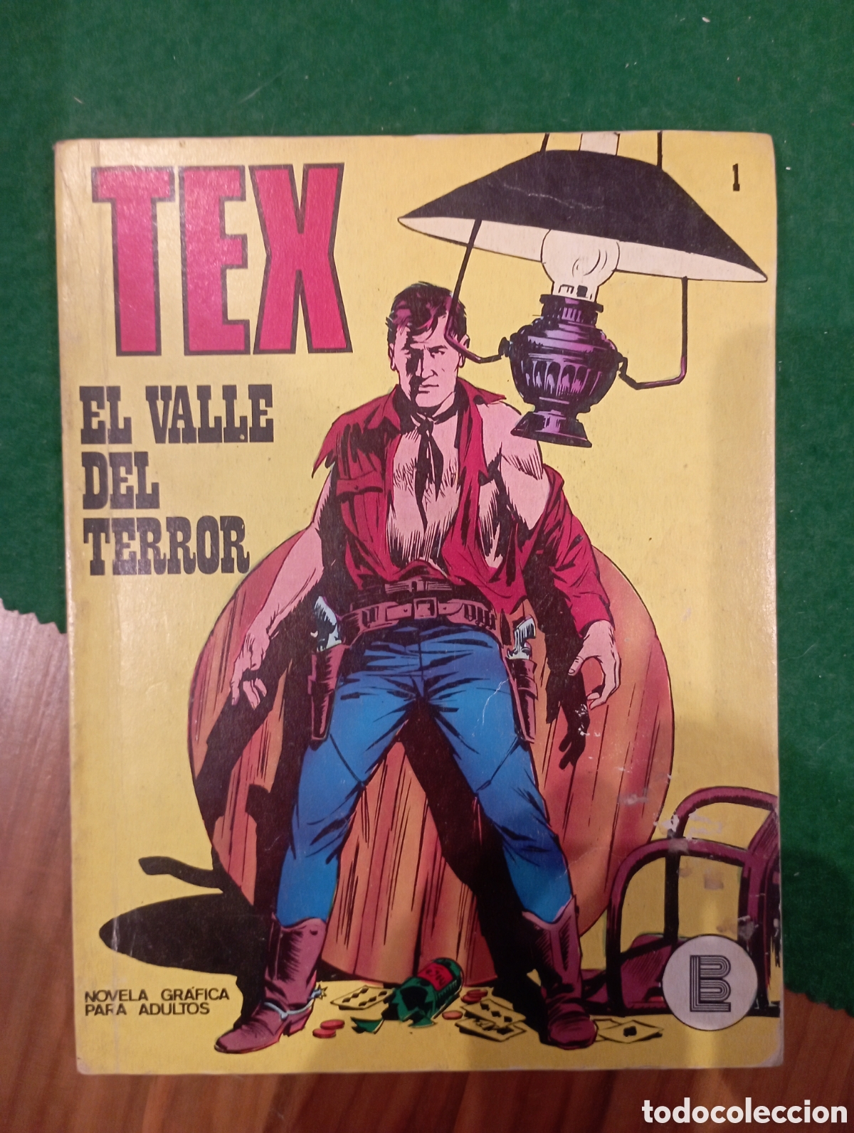 C&oacute;mics: comic de Tex de Buru Lan numero 1