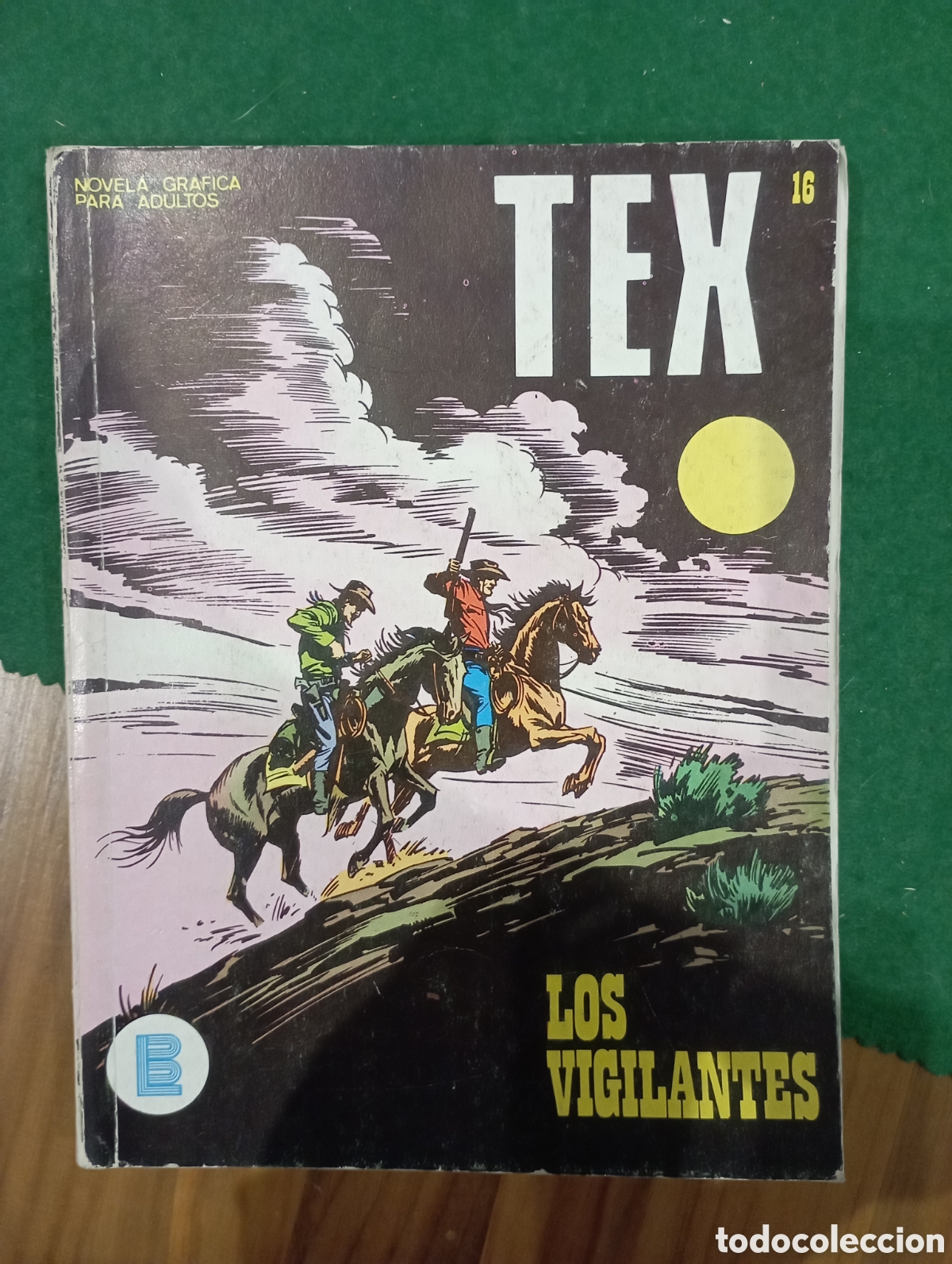 C&oacute;mics: comic de Tex de Buru Lan numero 16