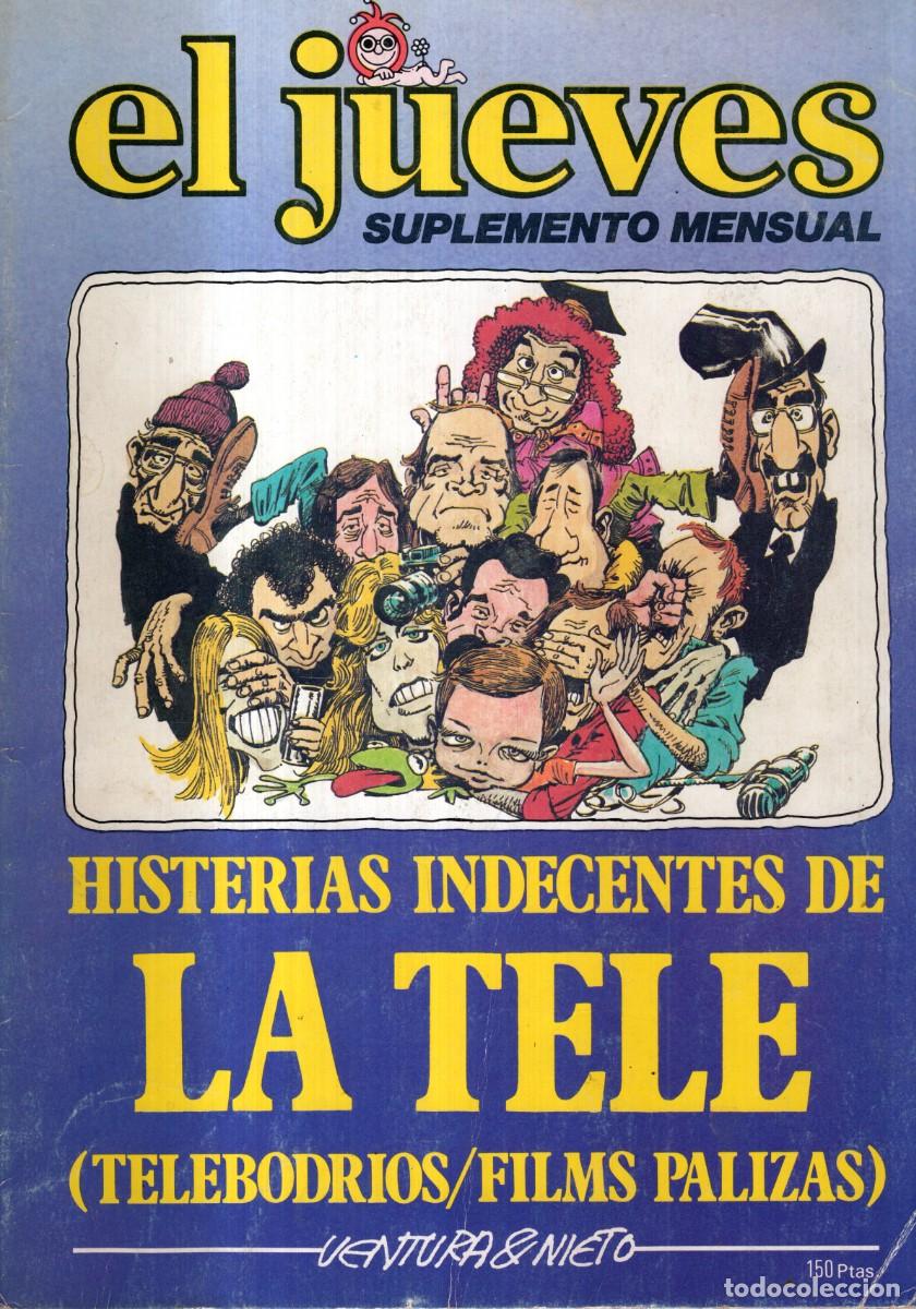 C&oacute;mics: HISTERIAS INDECENTES DE LA TELE (TELEBODRIOS / FILMS PALIZAS) EL JUEVES SUPLEMENTO MENSUAL - OFI15T
