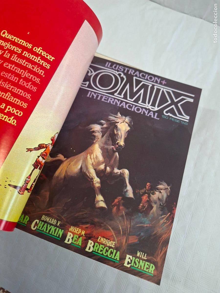 C&oacute;mics: COMIX INTERNACIONAL DEL A AL 16 EN CUATRO TOMOS ORIGINAL - Foto 8