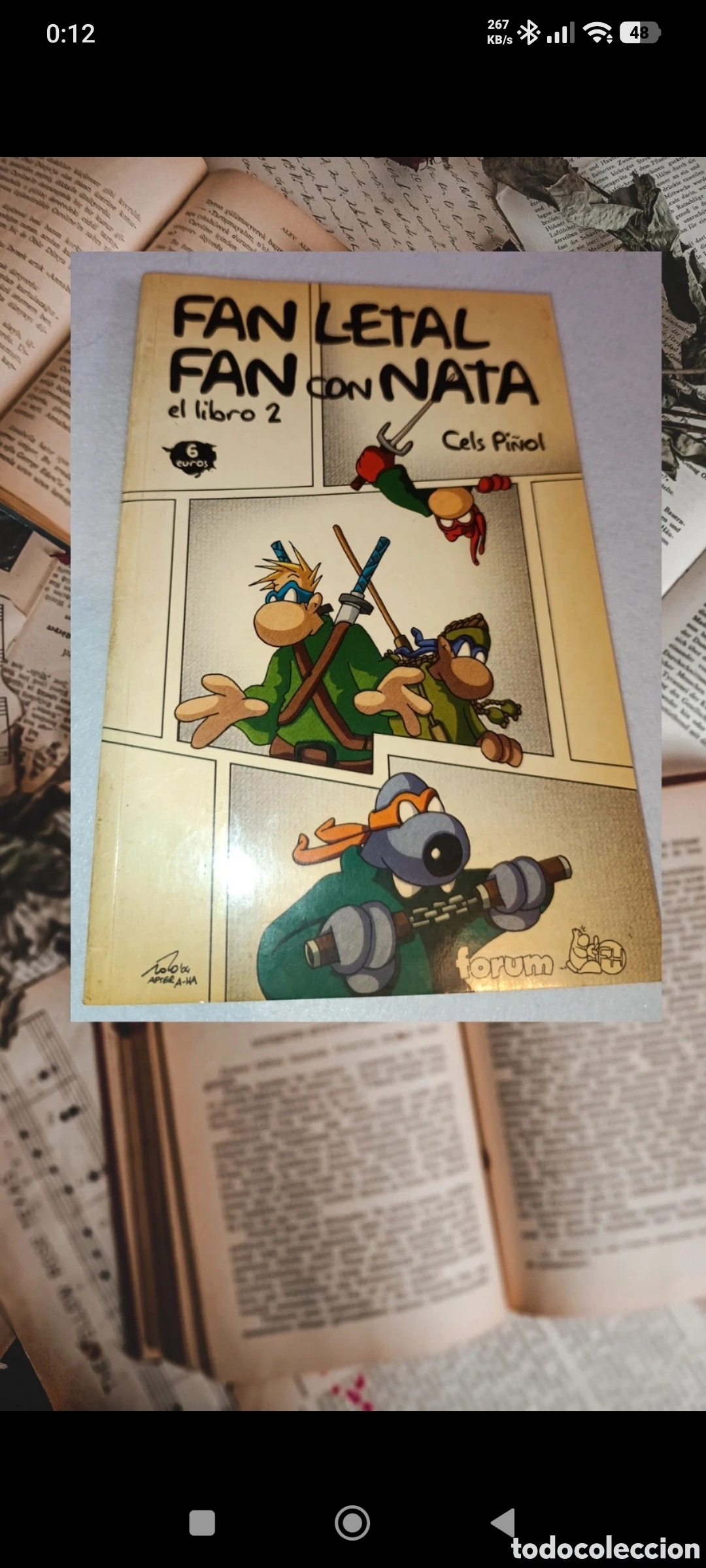 C&oacute;mics: Comic Fan Letal/Fan con Nata