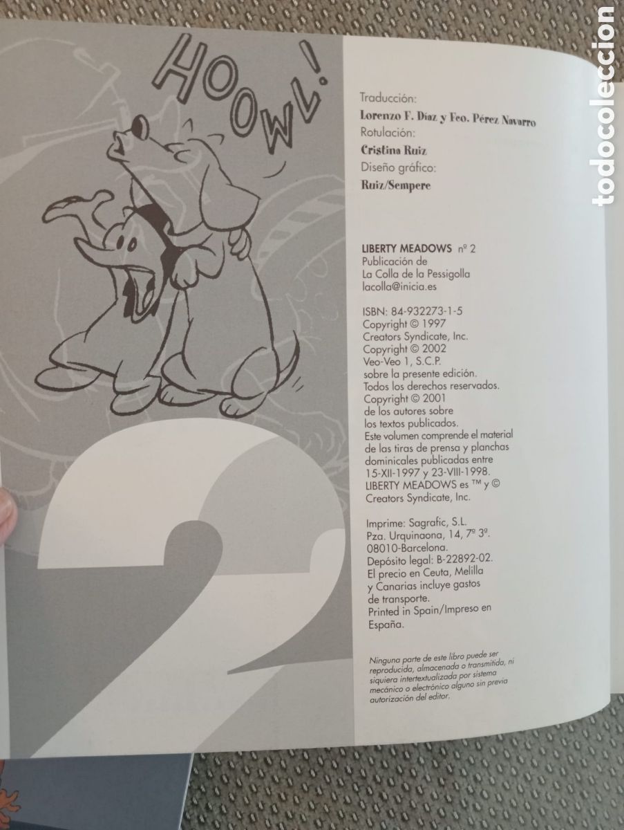 C&oacute;mics: Liberty Meadows vol. 1 y 2 / Frank Cho - Foto 5