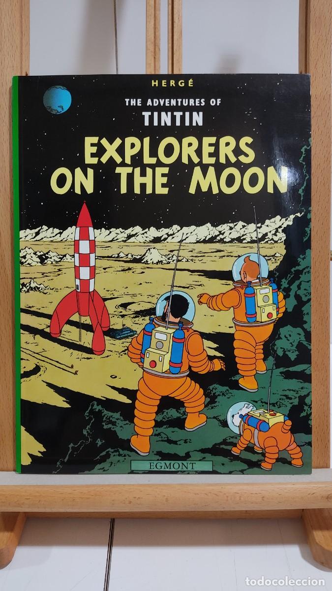 C&oacute;mics: 1142 AVENTURAS DE TINTIN, EXPLORERS ON THE MOON, HERGE, EGMONT, TAPA BLANDA, 1&ordf; EDICION 2002 INGLES