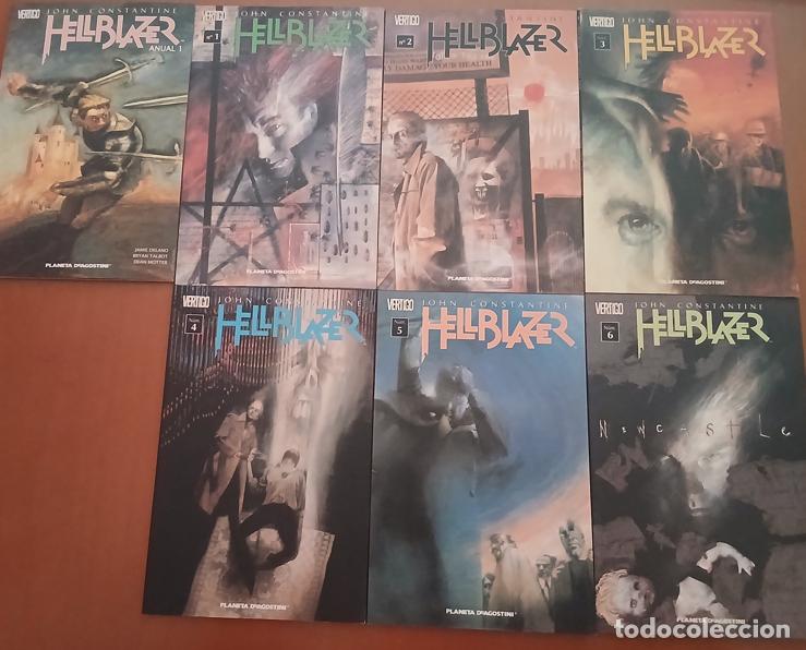 C&oacute;mics: HELLBLAZER 1-6 y Anual 1 PLANETA DEAGOSTINI - Foto 1