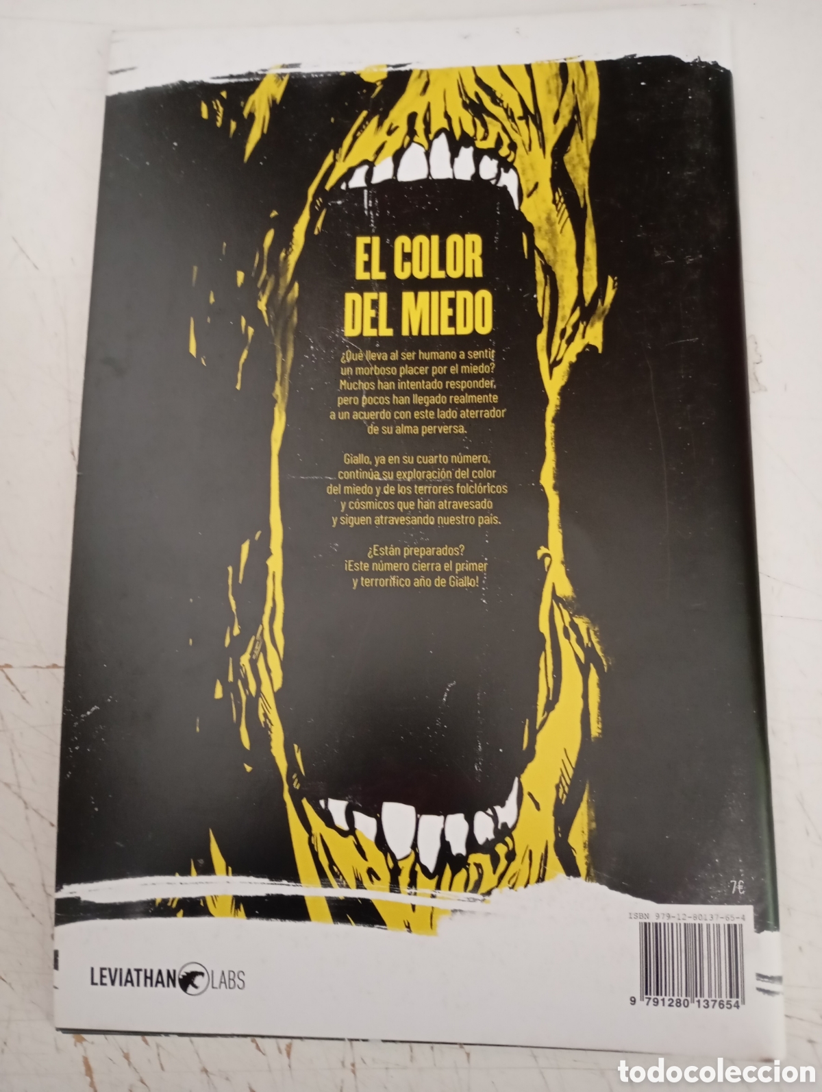 C&oacute;mics: GIALLO N&ordm; CUATRO (4) - LEVIATHAN LABS TERROR - Foto 2
