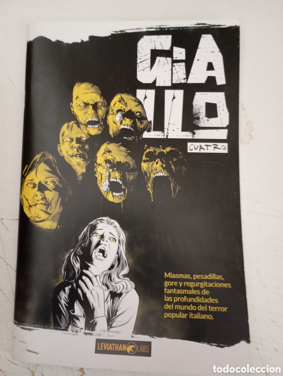 C&oacute;mics: GIALLO N&ordm; CUATRO (4) - LEVIATHAN LABS TERROR