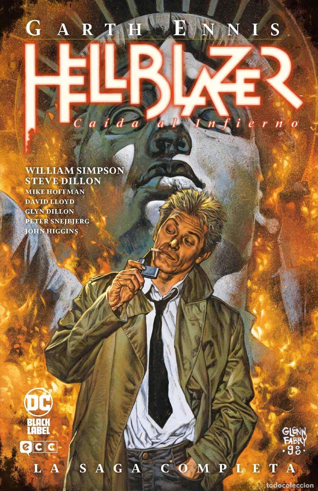 C&oacute;mics: Hellblazer: Ca&iacute;da al Infierno - La saga completa - Garth Ennis, Mike Hoffman, Peter Snejbjerg, David