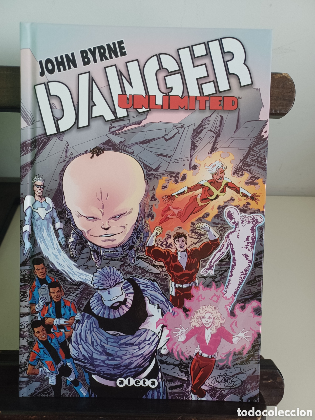 C&oacute;mics: Danger Unlimited/ John Byrne/ Aleta/ NUEVO A ESTRENAR
