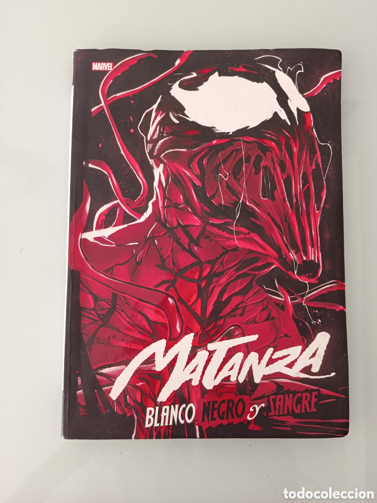 C&oacute;mics: MATANZA BLANCO NEGRO Y SANGRE MARVEL