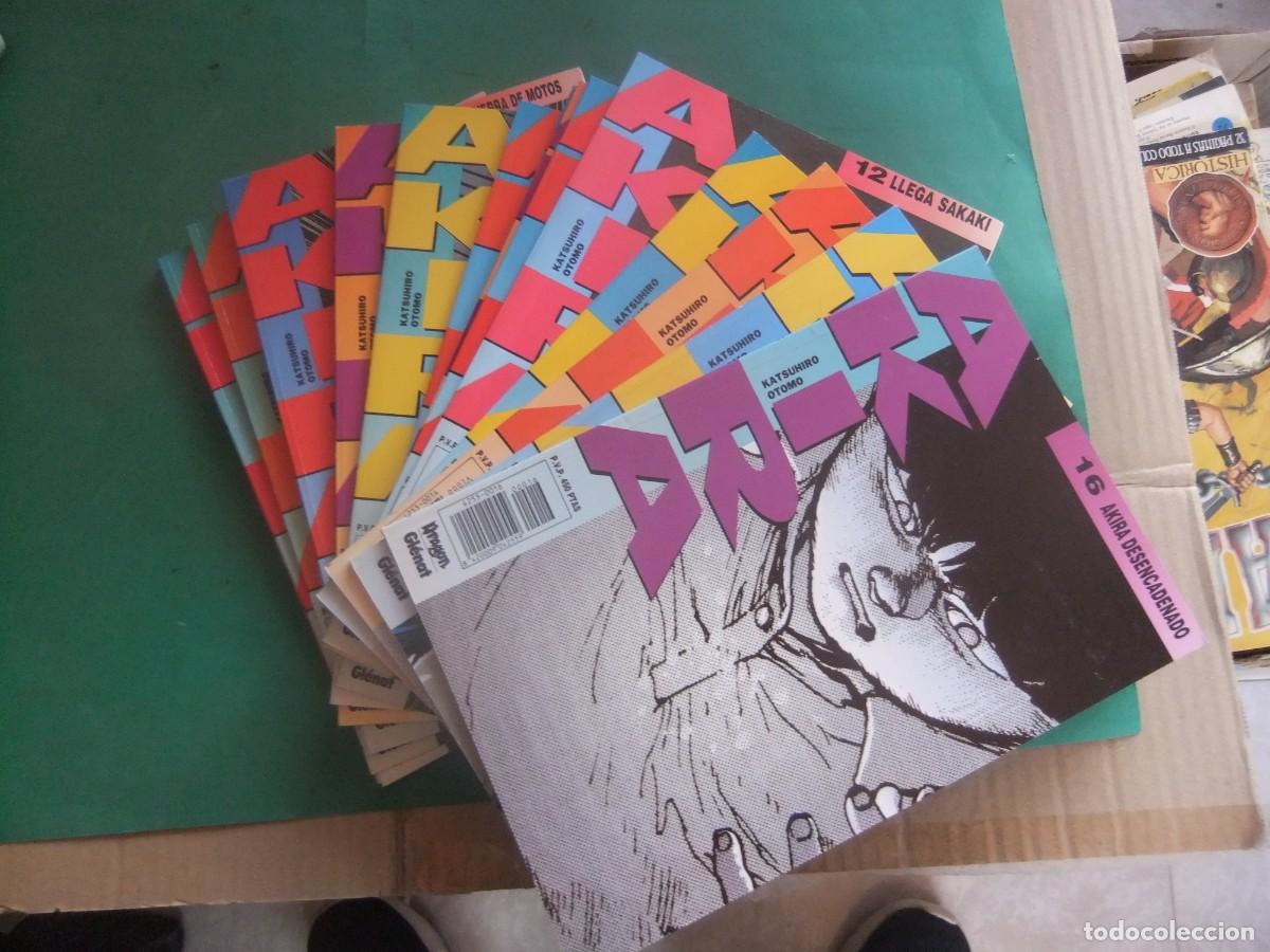 C&oacute;mics: AKIRA LOTE DE 16 NUMEROS 1 AL 16 GLENAT - Foto 1