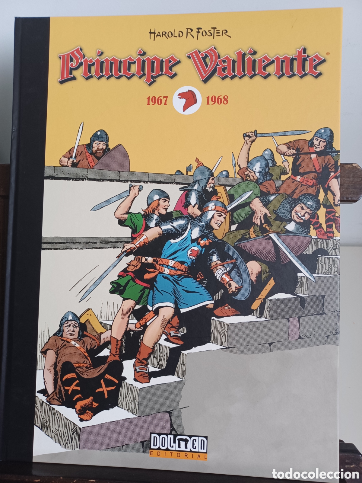 C&oacute;mics: Pr&iacute;ncipe Valiente 1967-1968/ Harold Foster/ Dolmen/ NUEVO A ESTRENAR