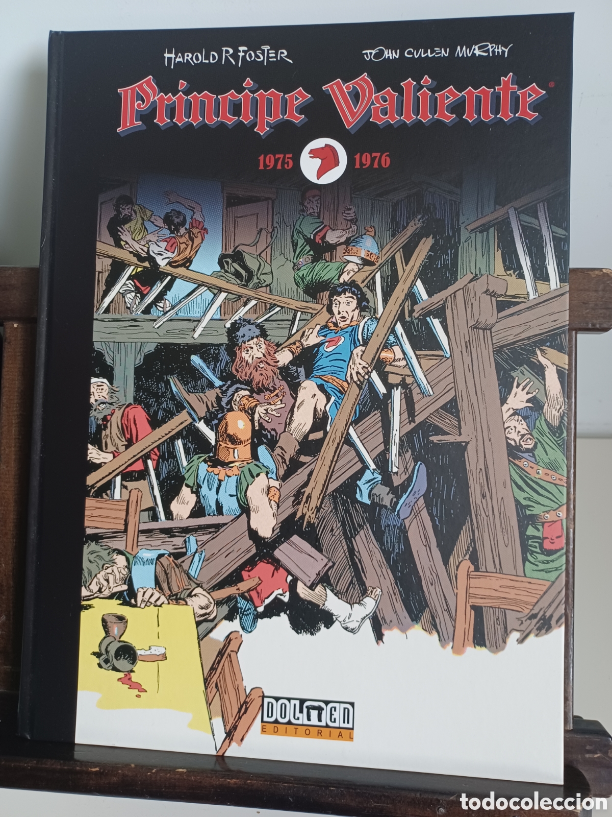 C&oacute;mics: Pr&iacute;ncipe Valiente 1975-1976/ Harold Foster/ Dolmen/ NUEVO A ESTRENAR