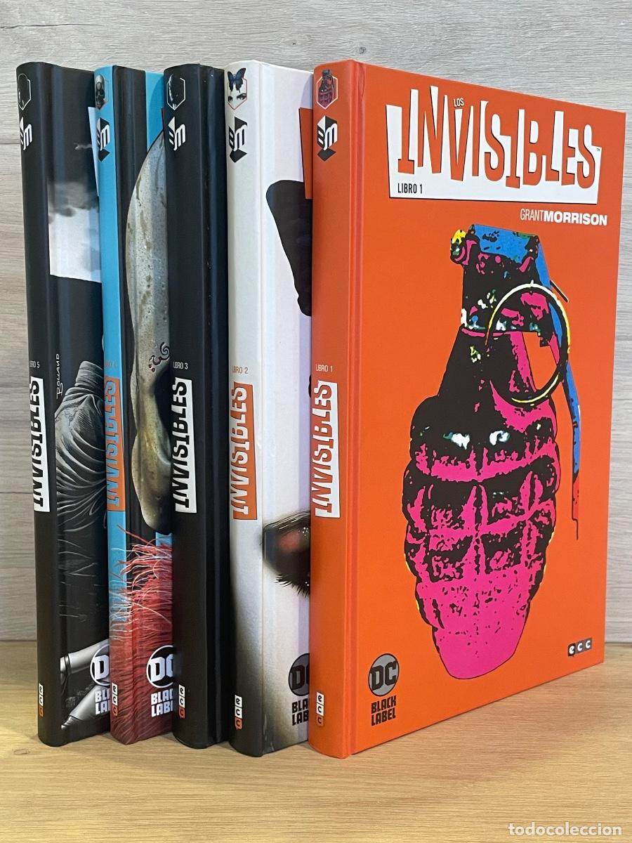C&oacute;mics: Los Invisibles / Completa 5 Vol&uacute;menes / Grant Morrison, Jill Thompson, Duncan Fegredo, Steve Yeowell