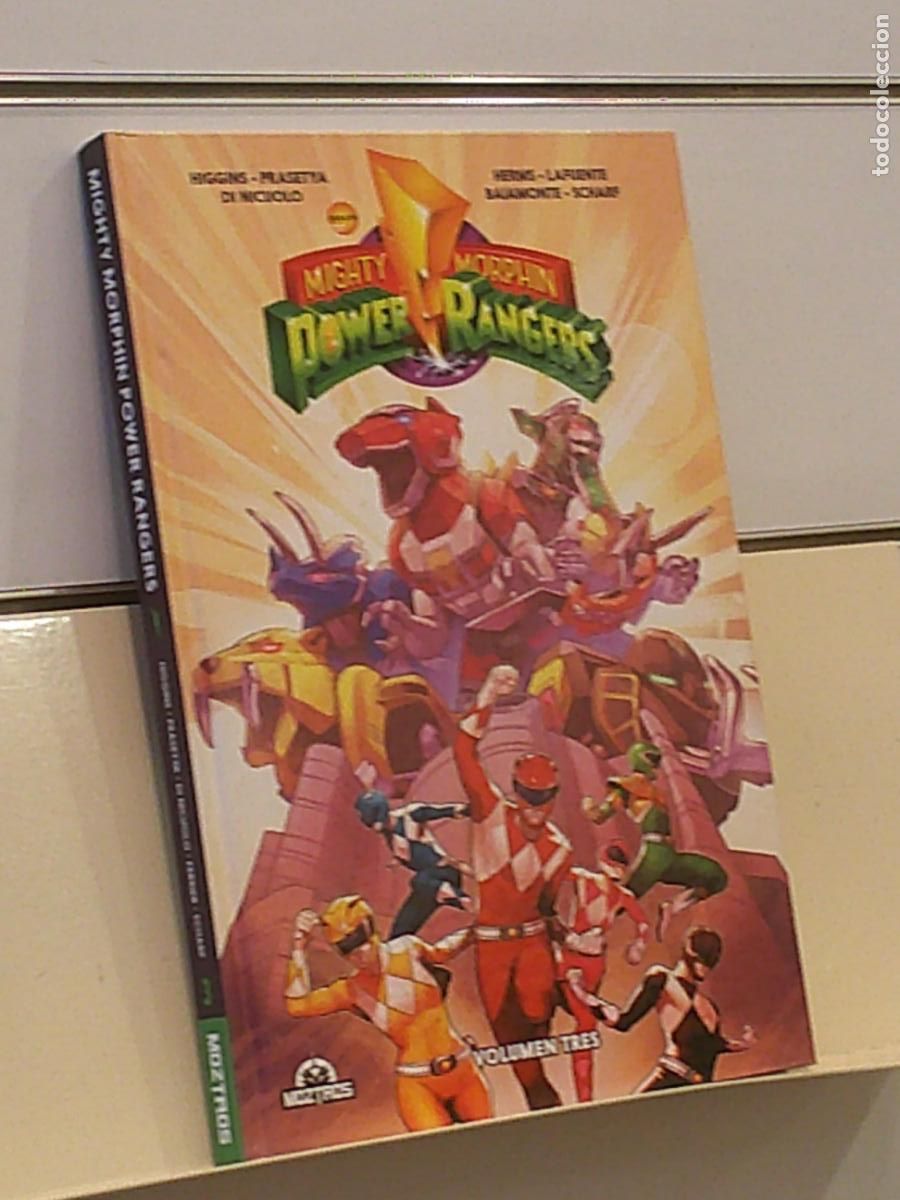 C&oacute;mics: MIGHTY MORPHIN POWER RANGERS N&ordm; 3 TOMO TAPA DURA - MOZTROS OFERTA