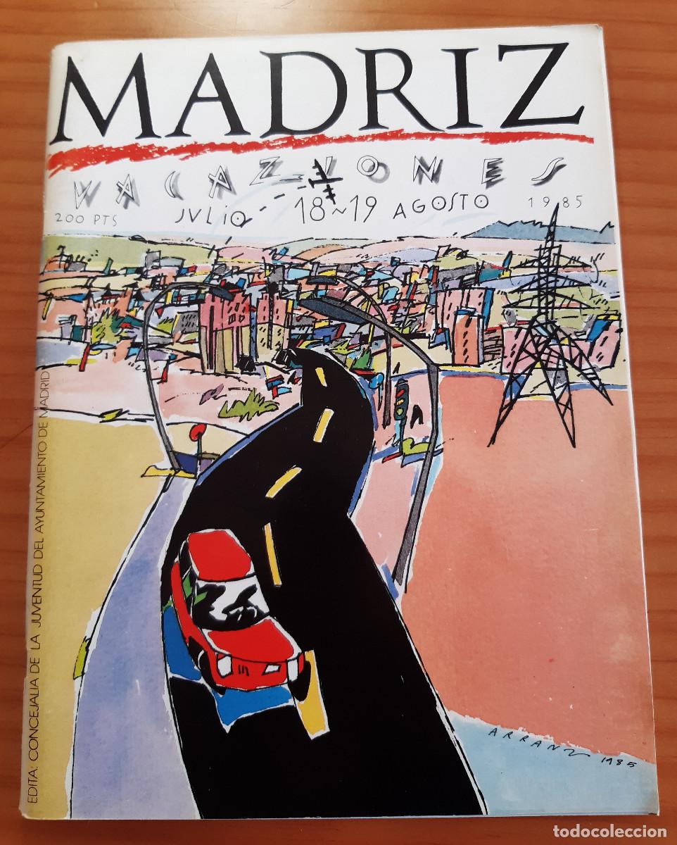 C&oacute;mics: MADRIZ - VACAZIONES - JULIO AGOSTO 1985 - LPO, BARTOLOME SEGUI, JAVIER VAZQUEZ... - MUY BUEN ESTADO