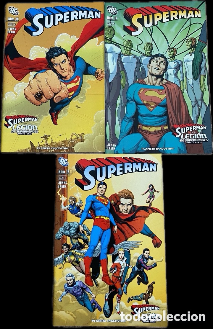 C&oacute;mics: Superman 16-18 Completa Geoff Johns Gary Frank - Foto 1