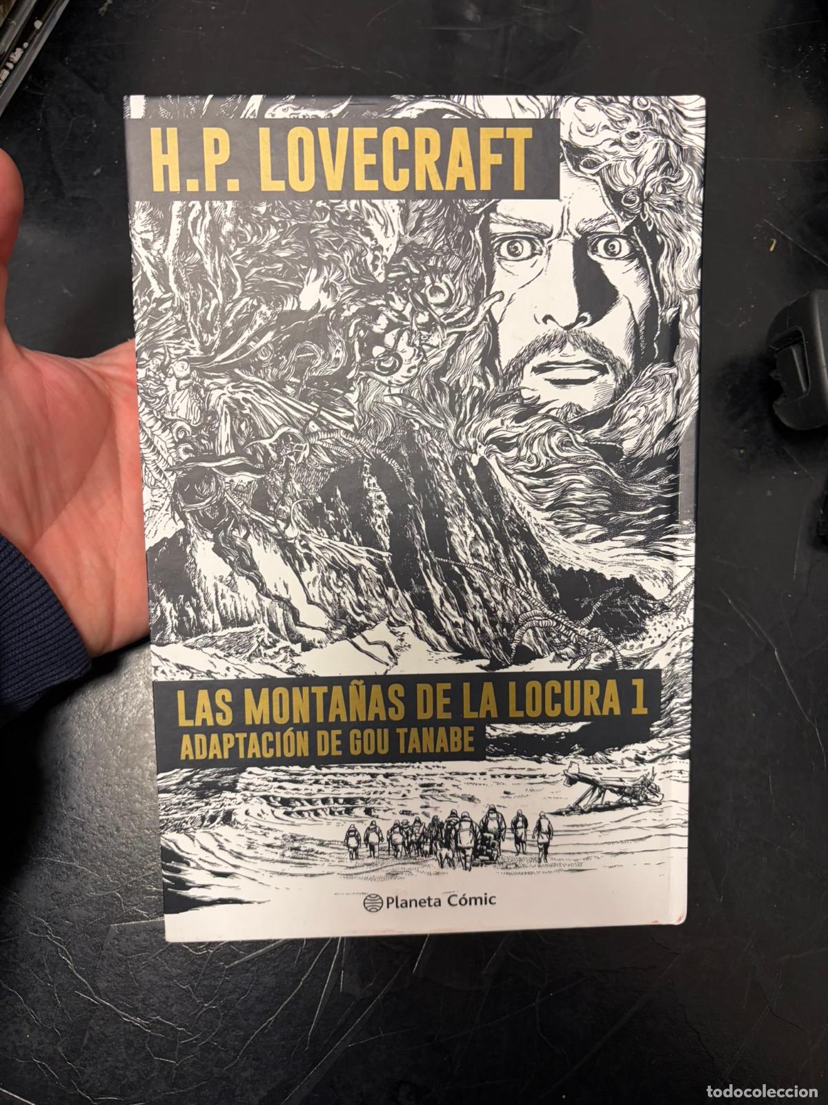 C&oacute;mics: LAS MONTA&Ntilde;AS DE LA LOCURA 1 Lovecraft Adaptaci&oacute;n Gou Tanabe