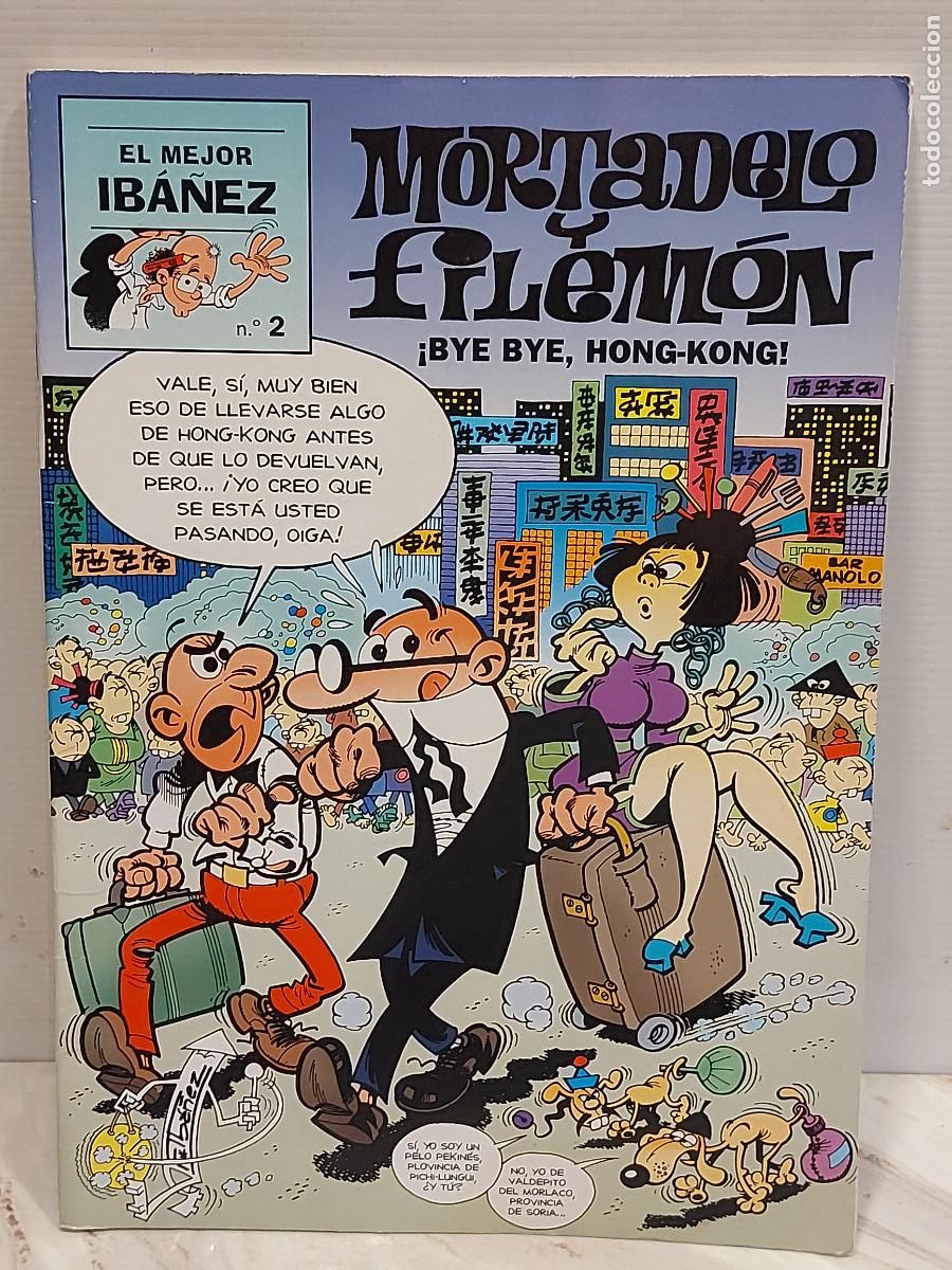 C&oacute;mics: EL MEJOR IB&Aacute;&Ntilde;EZ / 2 / MORTADELO Y FILEM&Oacute;N / ED: PRIMERA PLANA-1999 / NUEVO