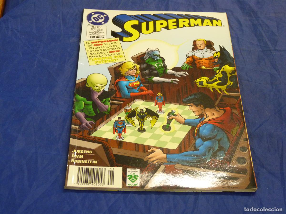 C&oacute;mics: SUPERMAN VID MUNDO SIN FUTURO MUY BUEN ESTADO CPB