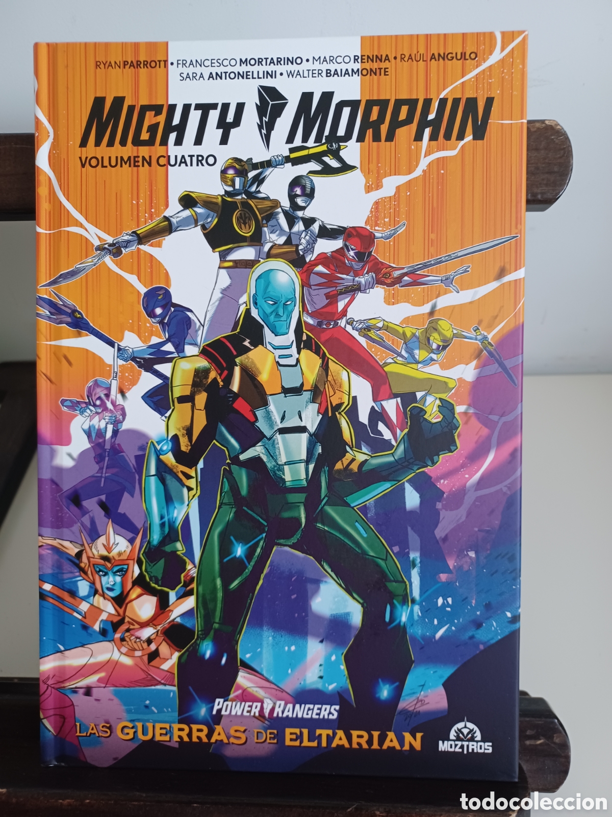 C&oacute;mics: Mighty Morphin 4 de 5 Las guerras de Eltarian/ Power Rangers/ Moztros/ NUEVO A ESTRENAR