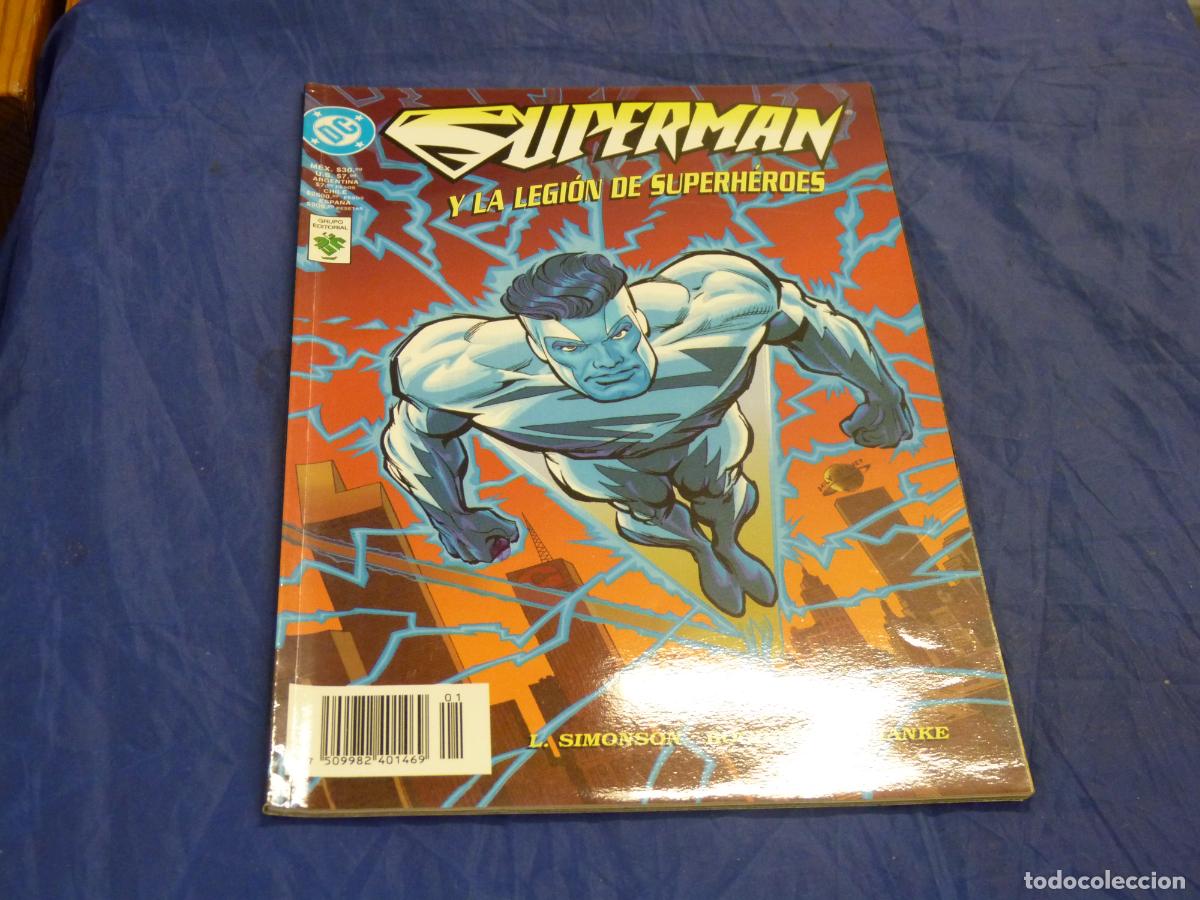 C&oacute;mics: SUPERMAN VID Y LA LEGION DE SUPERHEROES MUY BUEN ESTADO CPB