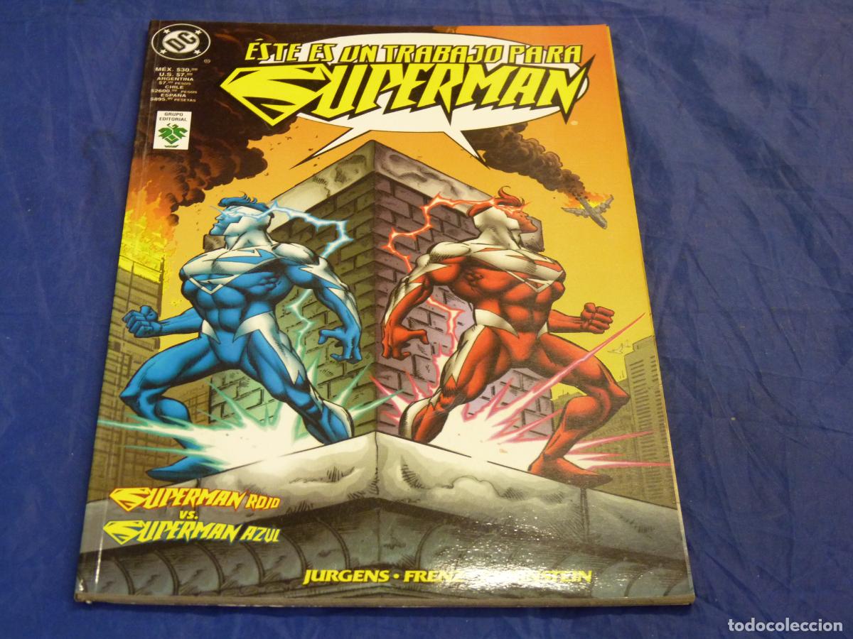 C&oacute;mics: SUPERMAN VID Y SUPERMAN ROJO VS SUPERMAN AZUL MUY BUEN ESTADO CPB