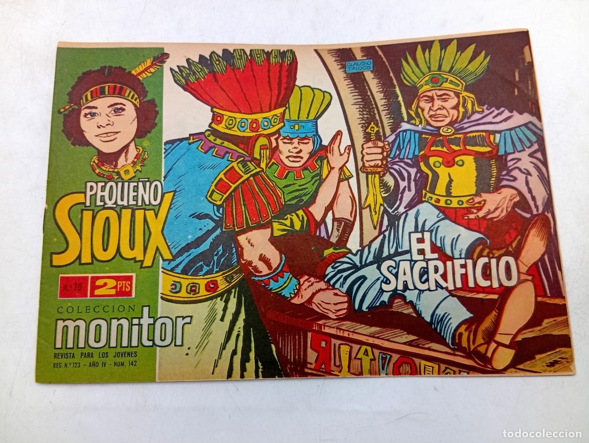 C&oacute;mics: PEQUE&Ntilde;O SIOUX. EL SACRIFICIO. COLECCION MONITOR. 1962. ORIGINAL. VER FOTOS.
