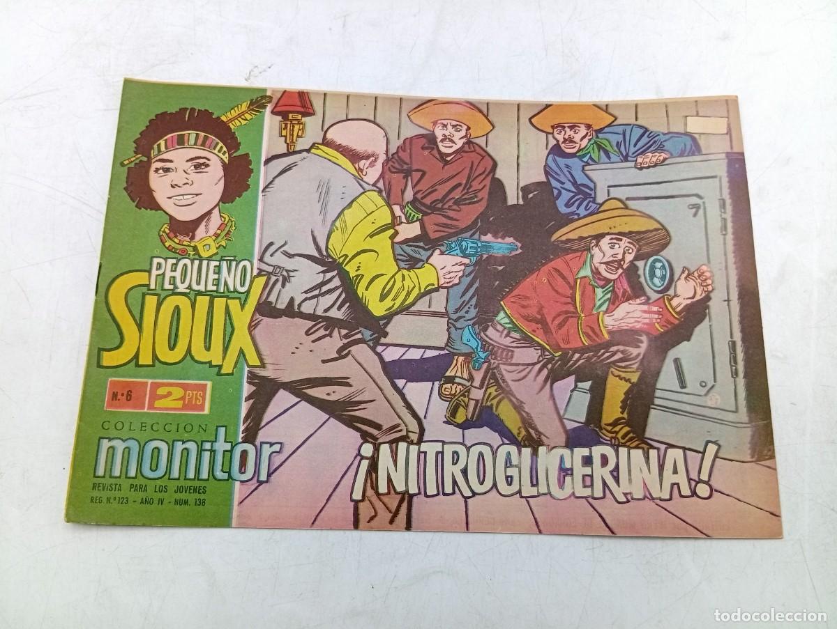 C&oacute;mics: PEQUE&Ntilde;O SIOUX. &iexcl; NITROGLICERINA!. COLECCION MONITOR. 1962. ORIGINAL. VER FOTOS.