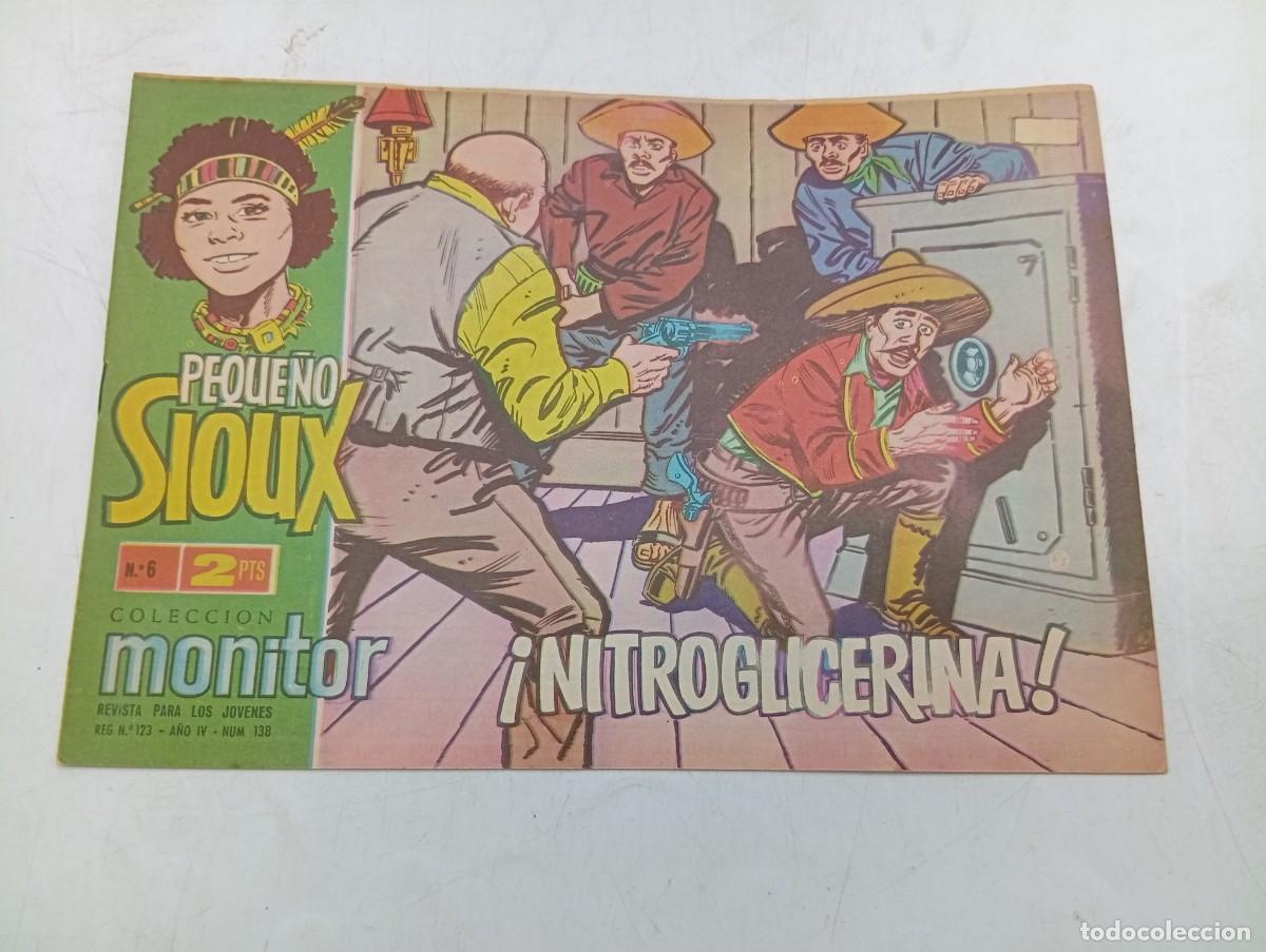 C&oacute;mics: PEQUE&Ntilde;O SIOUX. &iexcl; NITROGLICERINA!. COLECCION MONITOR. 1962. ORIGINAL. VER FOTOS.