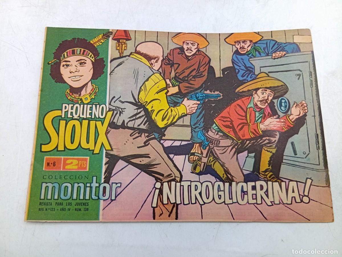C&oacute;mics: PEQUE&Ntilde;O SIOUX. &iexcl; NITROGLICERINA!. COLECCION MONITOR. 1962. ORIGINAL. VER FOTOS.