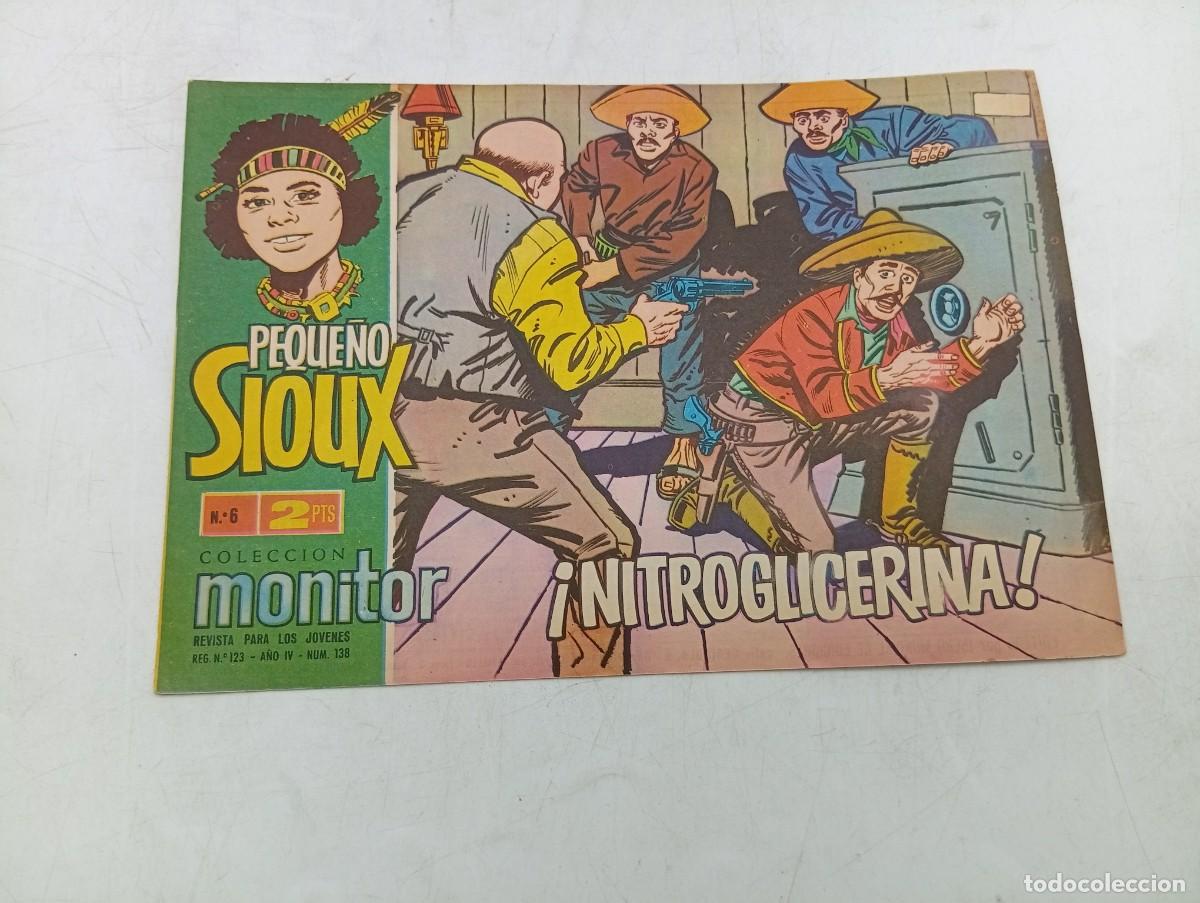 C&oacute;mics: PEQUE&Ntilde;O SIOUX. &iexcl; NITROGLICERINA!. COLECCION MONITOR. 1962. ORIGINAL. VER FOTOS.