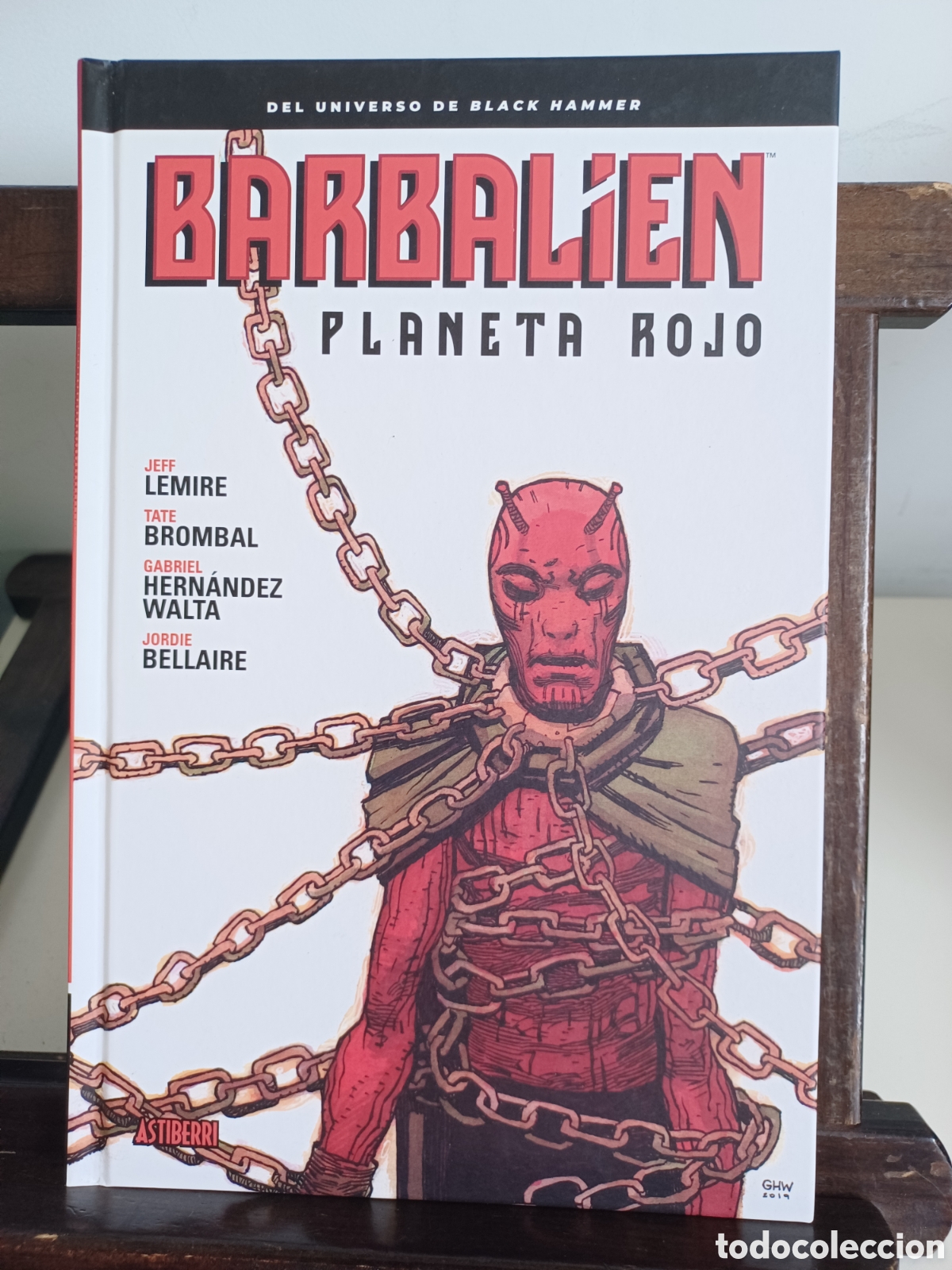 C&oacute;mics: Barbalien. Planeta Rojo. Del universo Black Hammer/ Jeff Lemire/ Astiberri/ NUEVO A ESTRENAR