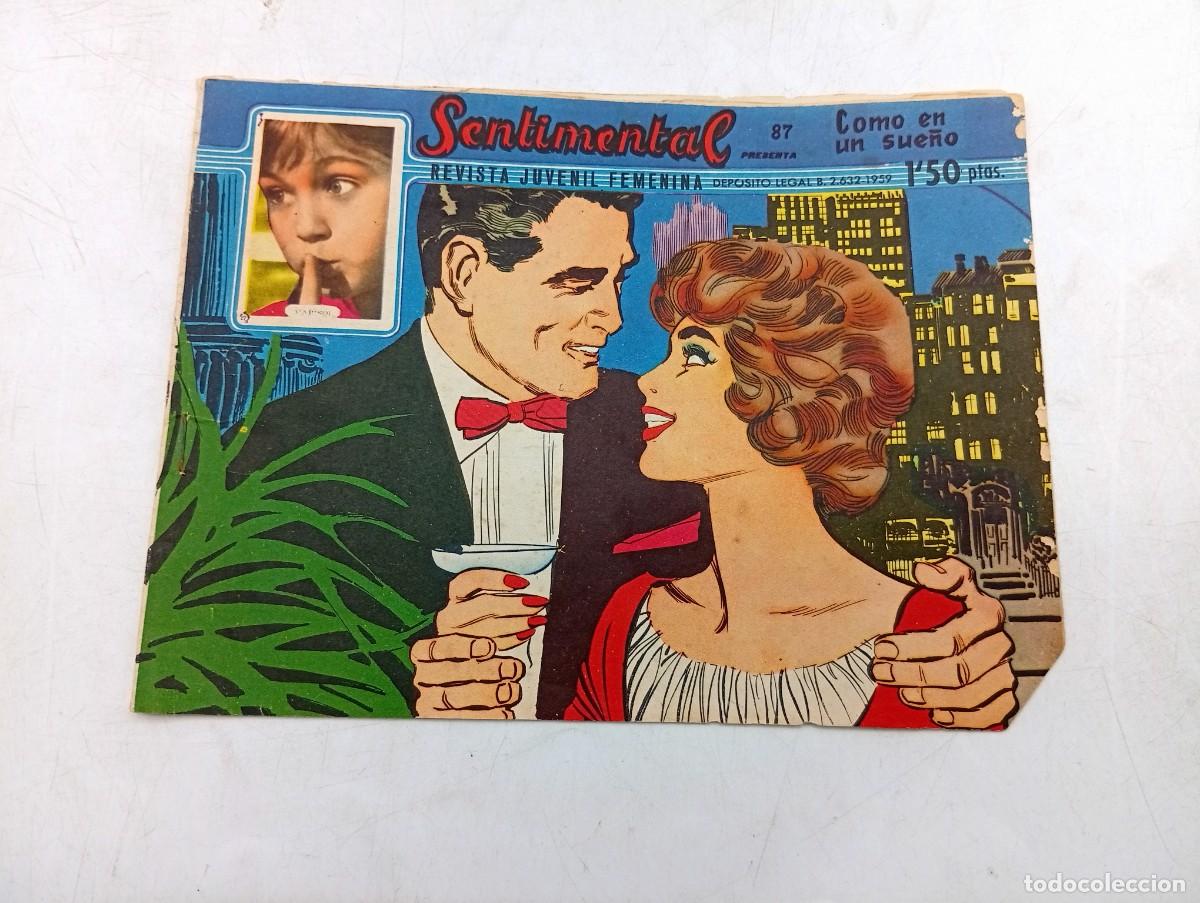 C&oacute;mics: SENTIMENTAL. COMO EN UN SUE&Ntilde;O. 1959. ORIGINAL. VER FOTOS.