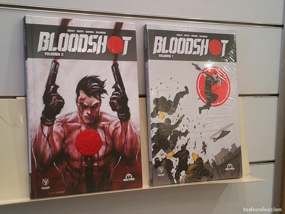 C&oacute;mics: BLOODSHOT COMPLETA 2 TOMOS TAPA DURA N&ordm; 1 Y 2 VALIANT - MOZTROS OFERTA (ANTES 30&euro;)