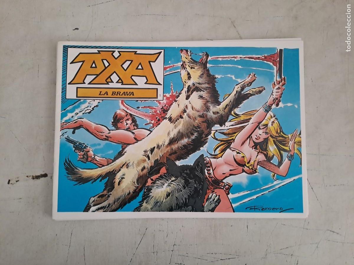 C&oacute;mics: Axa la brava completa 6 n&uacute;meros Bolsa DA