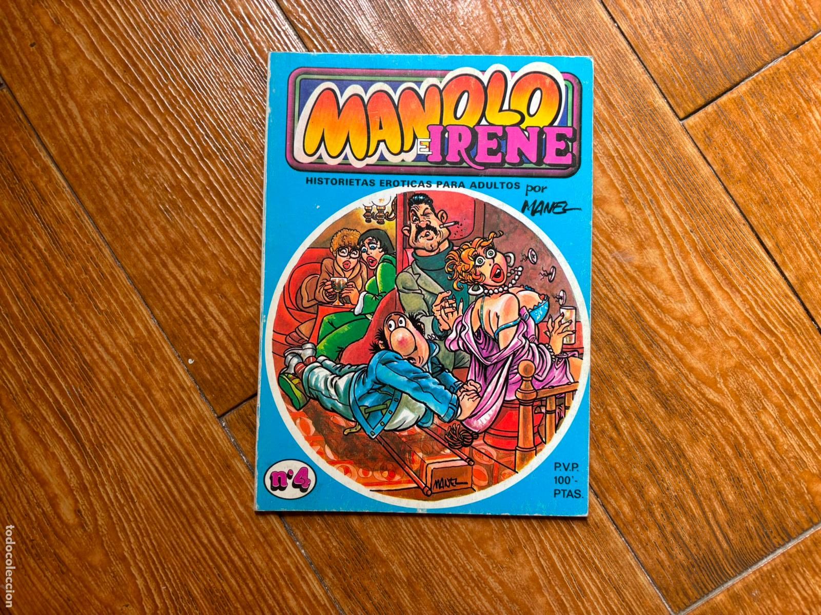C&oacute;mics: MANOLO E IRENE N&ordm; 4 POR MANEL FERRER 1979