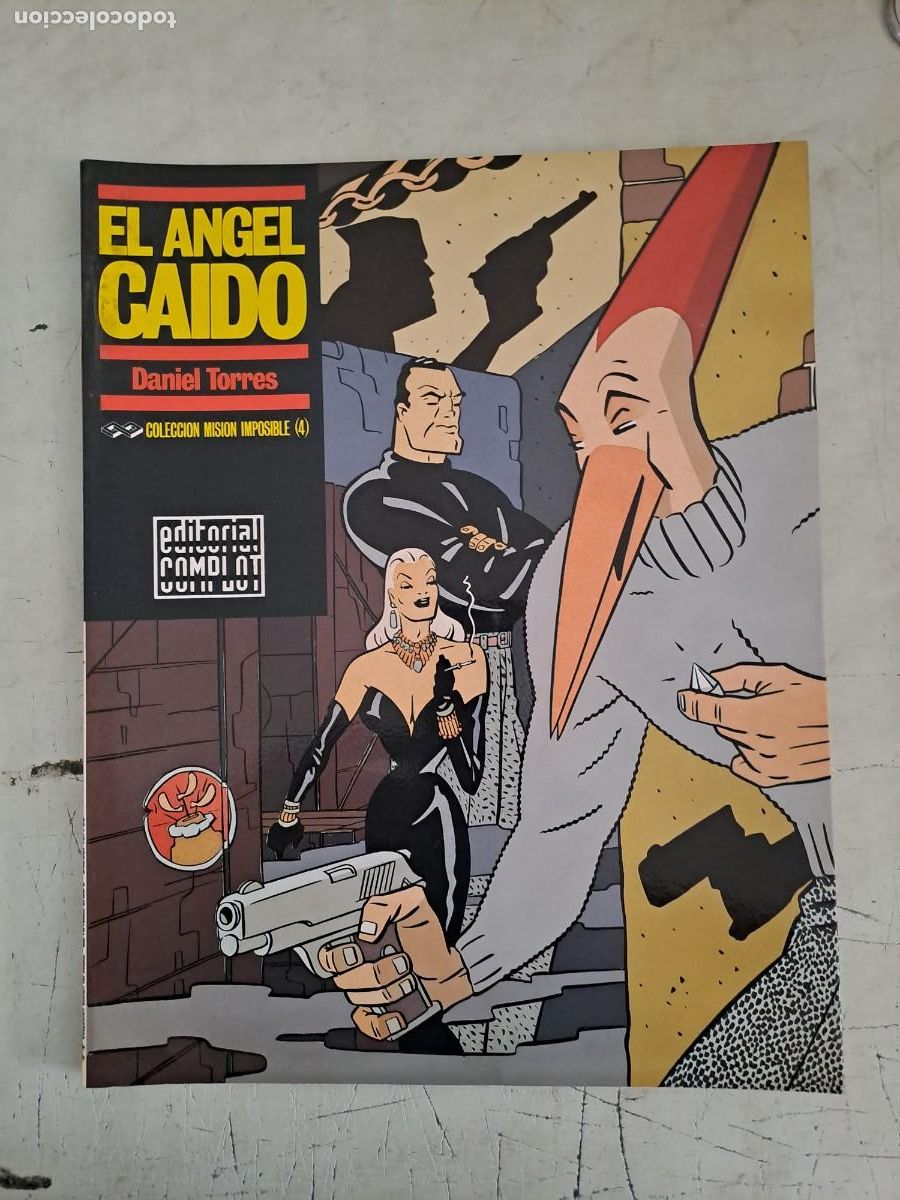 C&oacute;mics: El &aacute;ngel ca&iacute;do, colecci&oacute;n misi&oacute;n imposible 4, complot en muy buen estado Bolsa DA